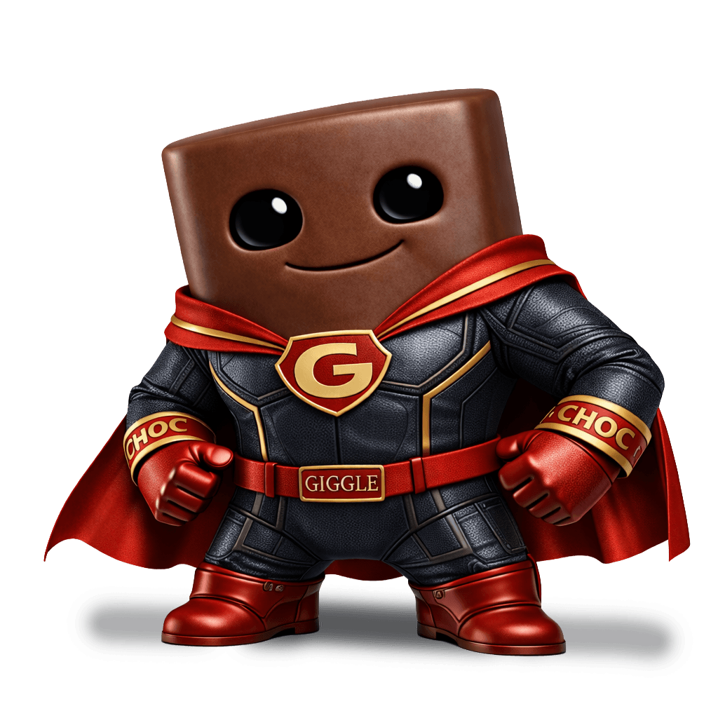 GiggleChoc official mascot